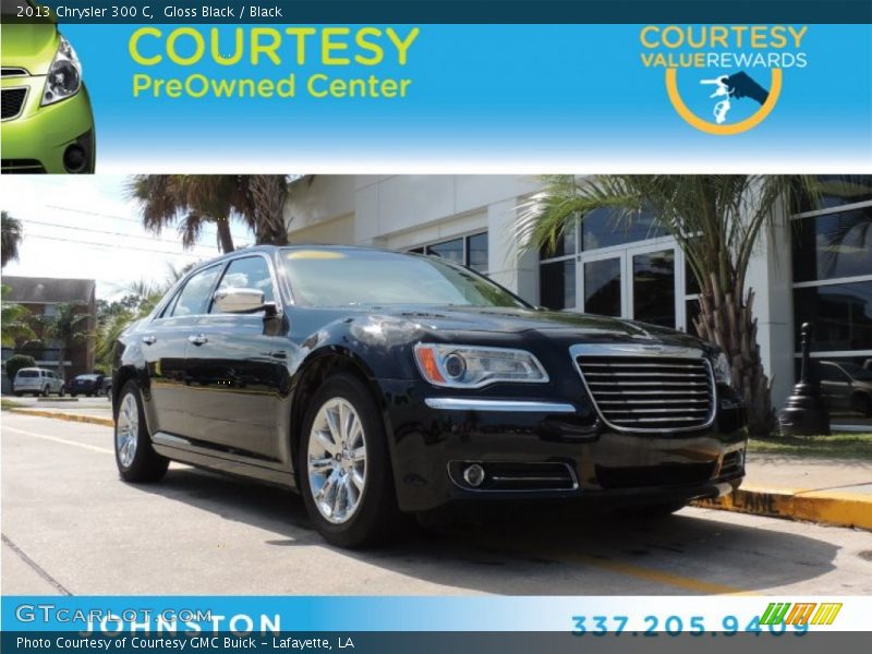 Gloss Black / Black 2013 Chrysler 300 C