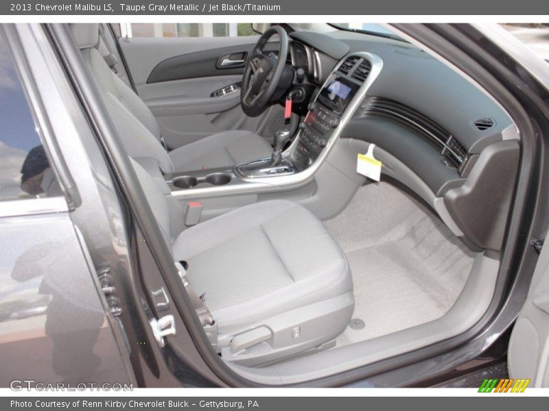 Taupe Gray Metallic / Jet Black/Titanium 2013 Chevrolet Malibu LS