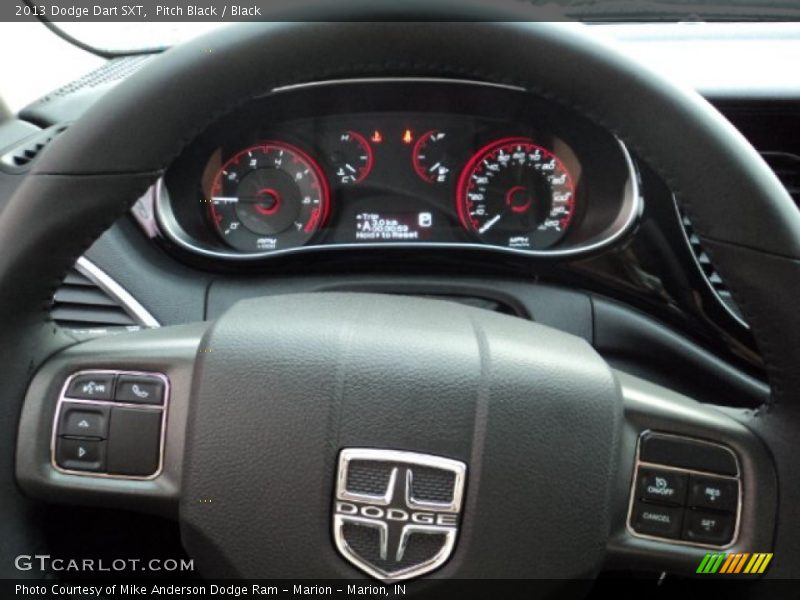 Pitch Black / Black 2013 Dodge Dart SXT