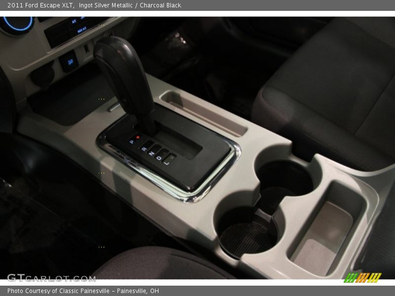 Ingot Silver Metallic / Charcoal Black 2011 Ford Escape XLT