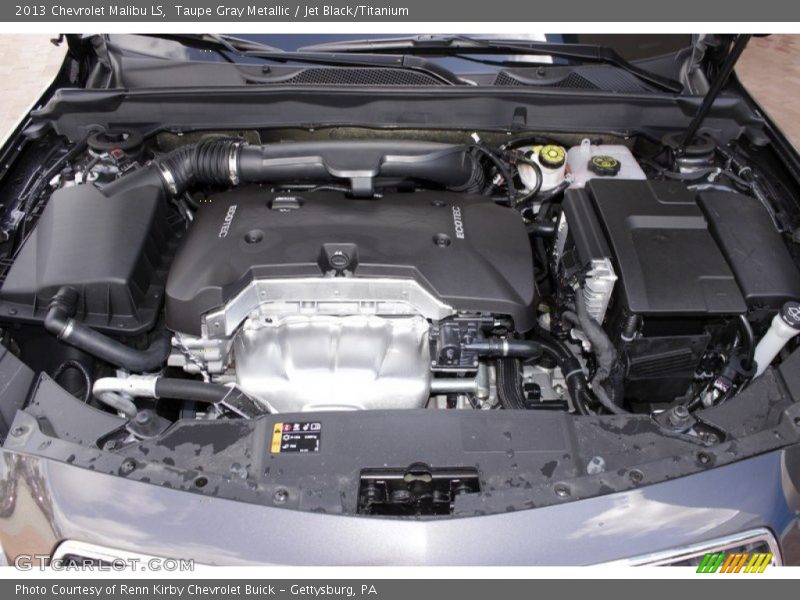 Taupe Gray Metallic / Jet Black/Titanium 2013 Chevrolet Malibu LS