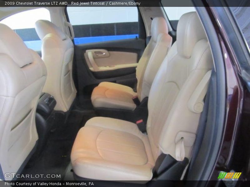 Red Jewel Tintcoat / Cashmere/Ebony 2009 Chevrolet Traverse LTZ AWD