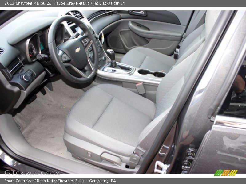 Taupe Gray Metallic / Jet Black/Titanium 2013 Chevrolet Malibu LS