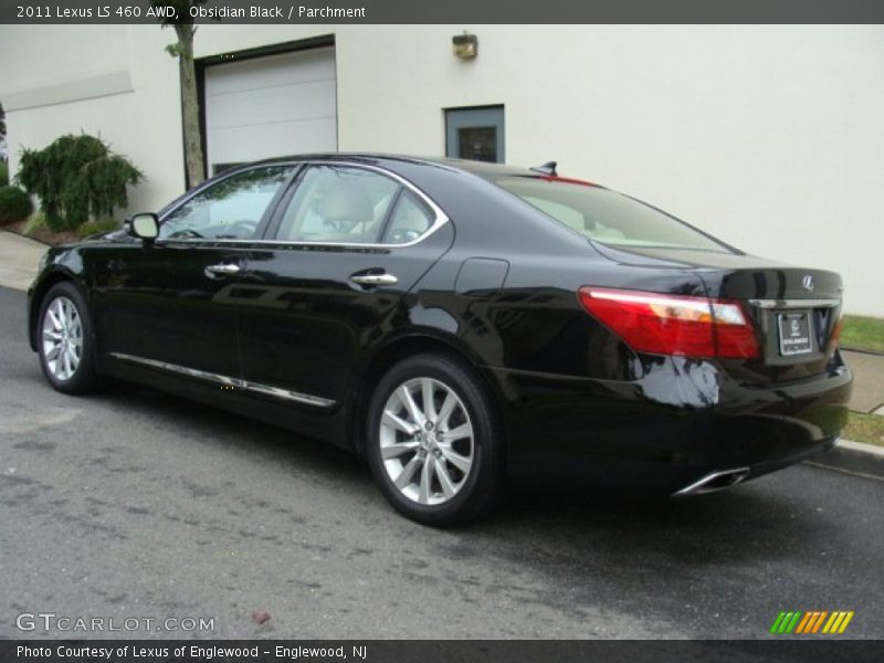 Obsidian Black / Parchment 2011 Lexus LS 460 AWD
