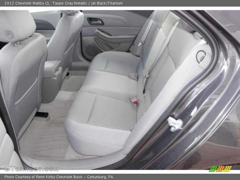 Taupe Gray Metallic / Jet Black/Titanium 2013 Chevrolet Malibu LS