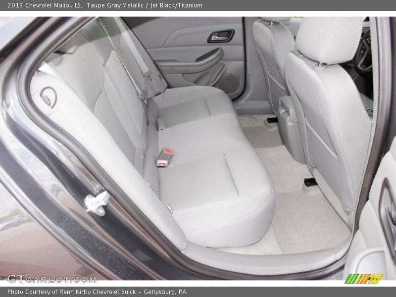 Taupe Gray Metallic / Jet Black/Titanium 2013 Chevrolet Malibu LS