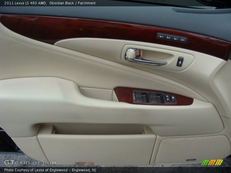 Obsidian Black / Parchment 2011 Lexus LS 460 AWD
