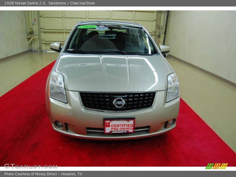 Sandstone / Charcoal/Steel 2008 Nissan Sentra 2.0