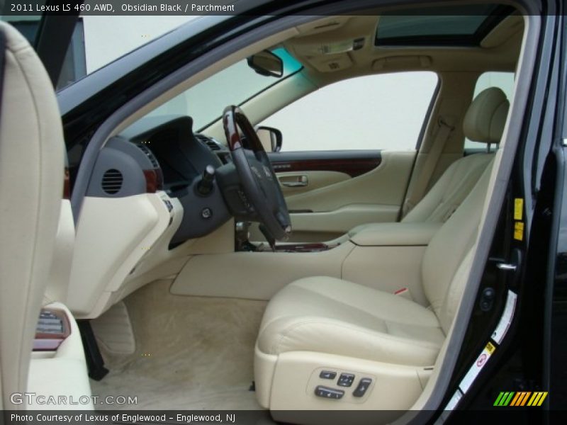 Obsidian Black / Parchment 2011 Lexus LS 460 AWD
