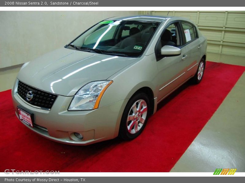 Sandstone / Charcoal/Steel 2008 Nissan Sentra 2.0