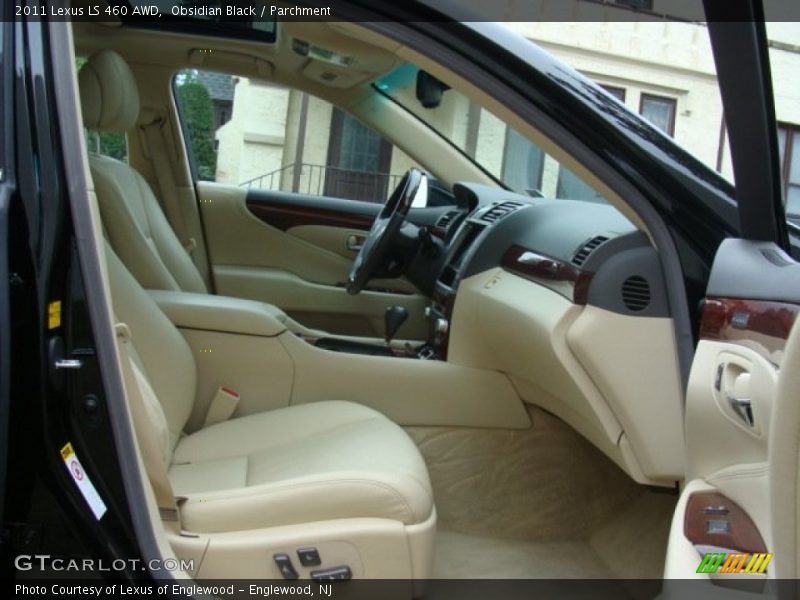 Obsidian Black / Parchment 2011 Lexus LS 460 AWD