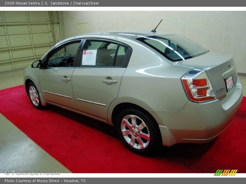 Sandstone / Charcoal/Steel 2008 Nissan Sentra 2.0