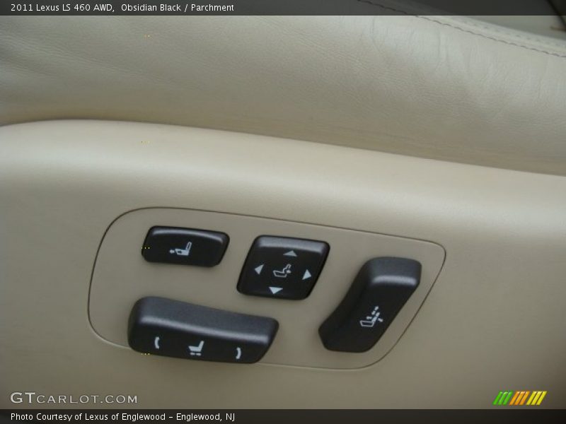 Obsidian Black / Parchment 2011 Lexus LS 460 AWD