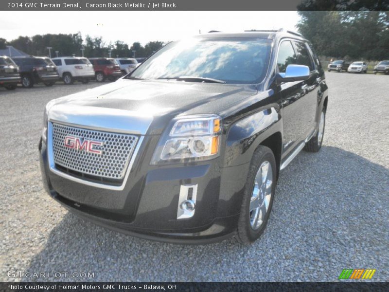Carbon Black Metallic / Jet Black 2014 GMC Terrain Denali