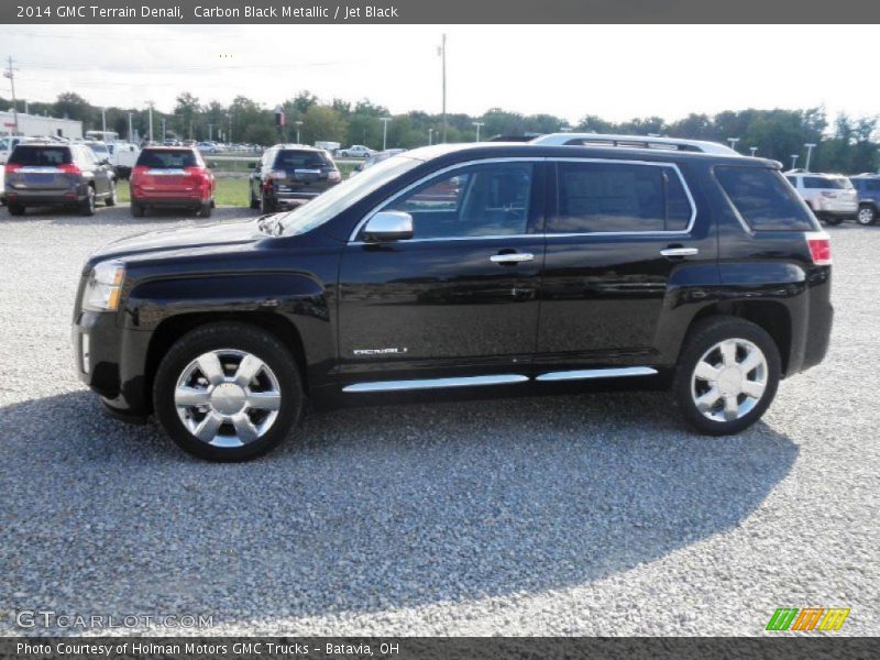 Carbon Black Metallic / Jet Black 2014 GMC Terrain Denali