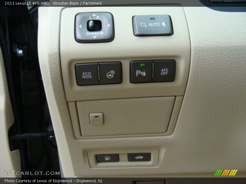 Obsidian Black / Parchment 2011 Lexus LS 460 AWD