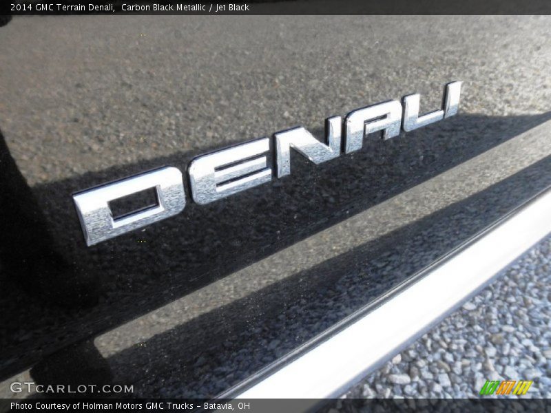 Carbon Black Metallic / Jet Black 2014 GMC Terrain Denali