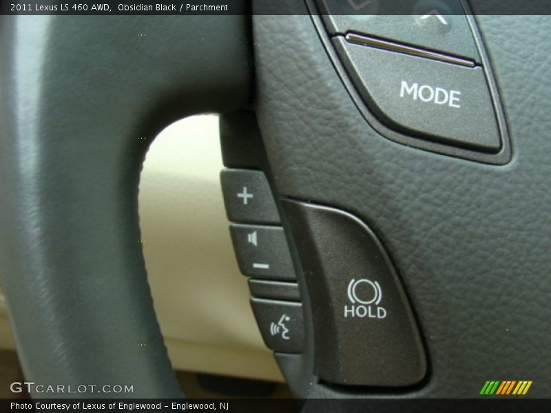 Obsidian Black / Parchment 2011 Lexus LS 460 AWD
