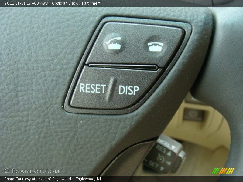 Obsidian Black / Parchment 2011 Lexus LS 460 AWD