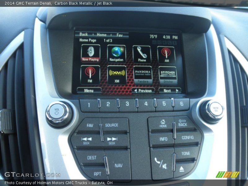 Controls of 2014 Terrain Denali