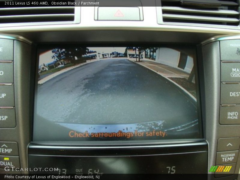 Obsidian Black / Parchment 2011 Lexus LS 460 AWD