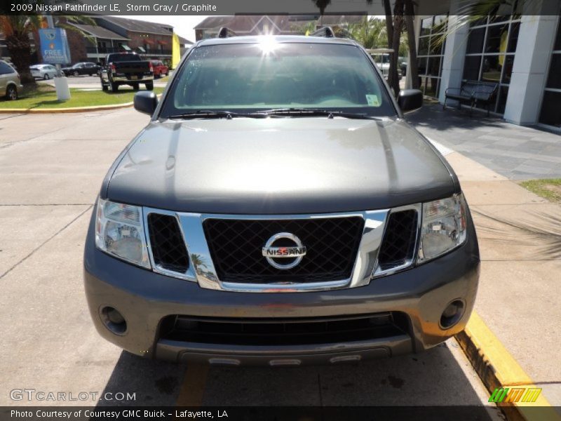 Storm Gray / Graphite 2009 Nissan Pathfinder LE