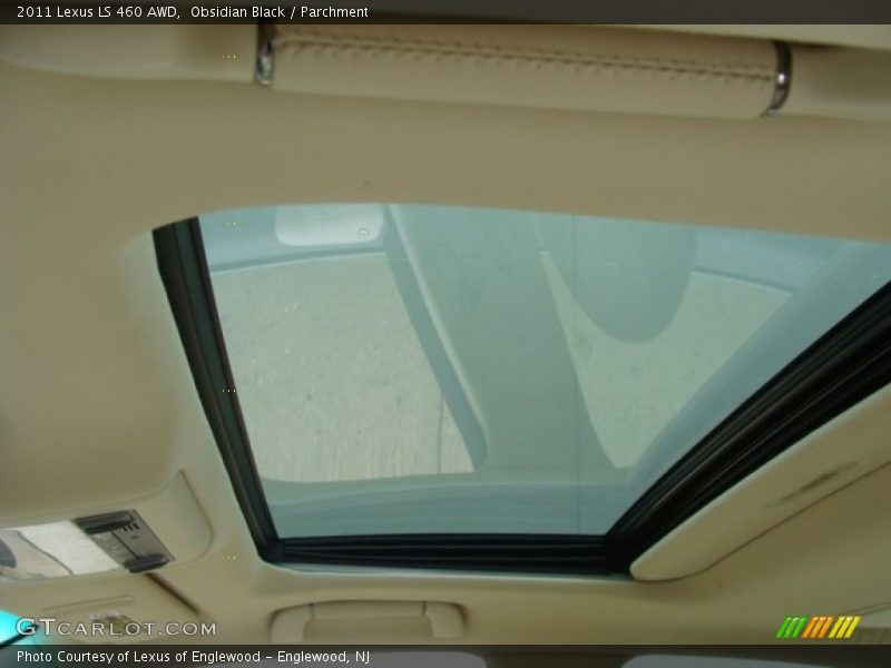 Obsidian Black / Parchment 2011 Lexus LS 460 AWD