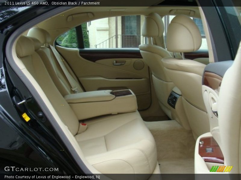 Obsidian Black / Parchment 2011 Lexus LS 460 AWD
