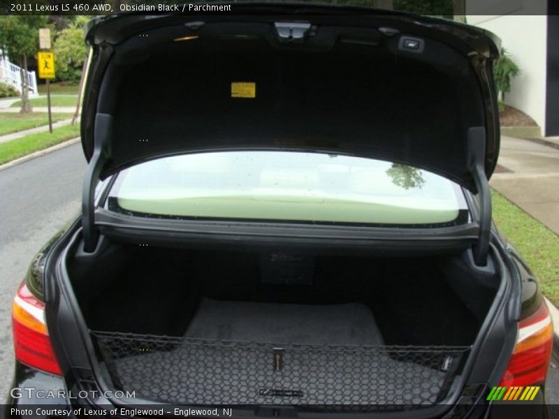 Obsidian Black / Parchment 2011 Lexus LS 460 AWD