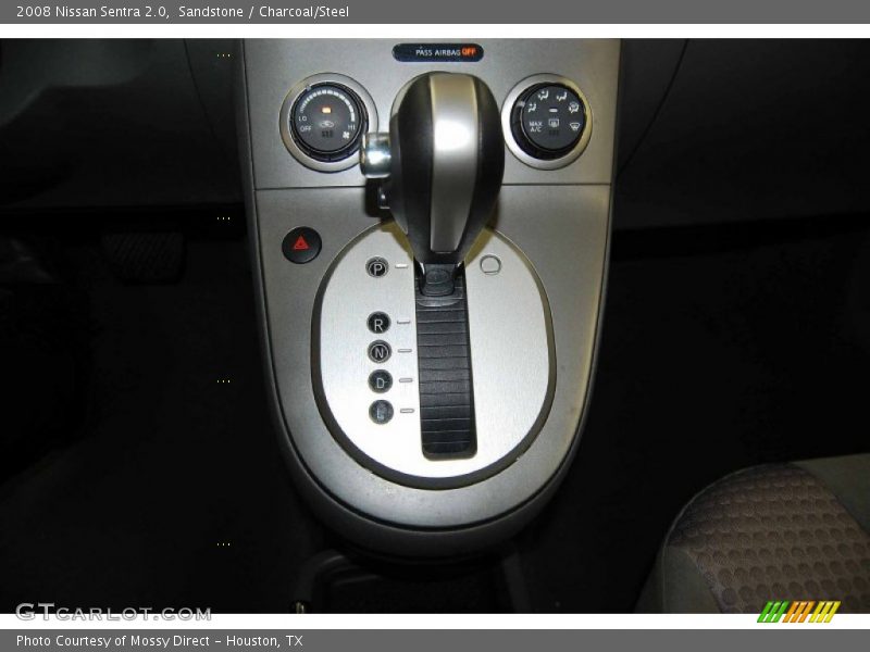 Sandstone / Charcoal/Steel 2008 Nissan Sentra 2.0