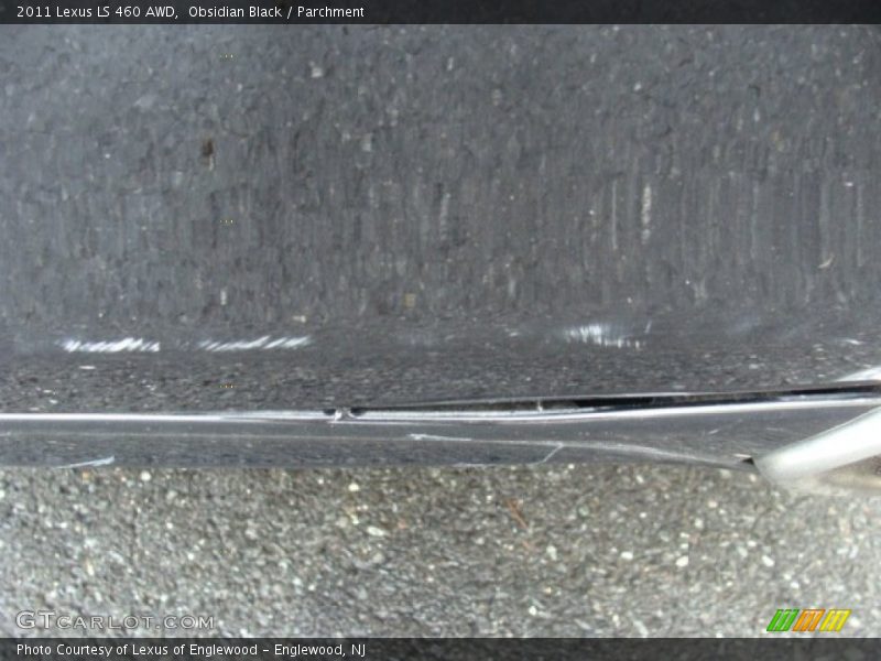 Obsidian Black / Parchment 2011 Lexus LS 460 AWD