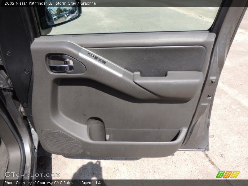 Storm Gray / Graphite 2009 Nissan Pathfinder LE