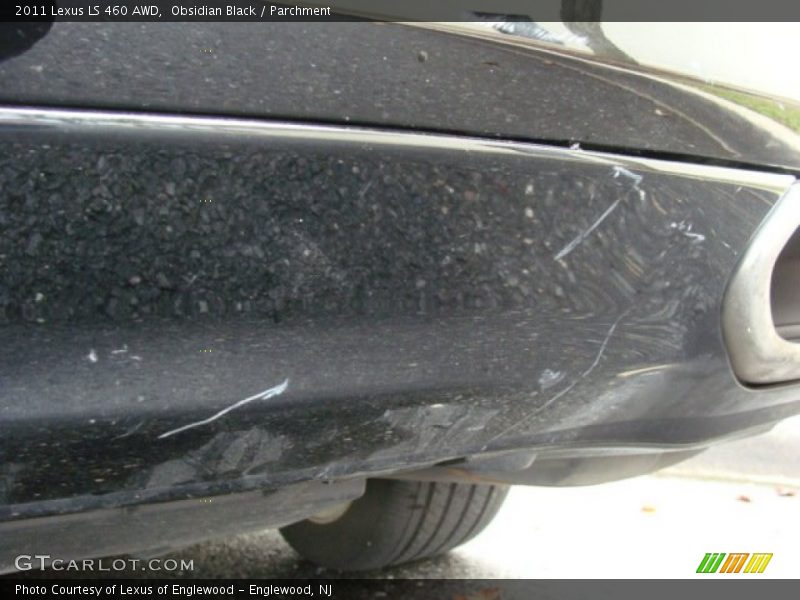 Obsidian Black / Parchment 2011 Lexus LS 460 AWD