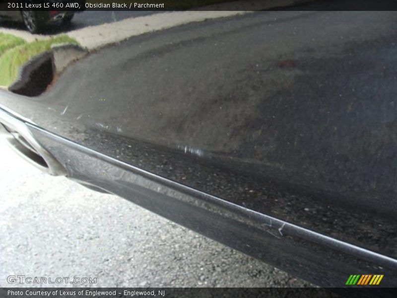 Obsidian Black / Parchment 2011 Lexus LS 460 AWD
