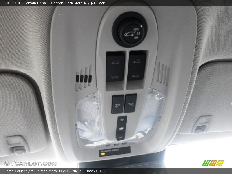 Carbon Black Metallic / Jet Black 2014 GMC Terrain Denali