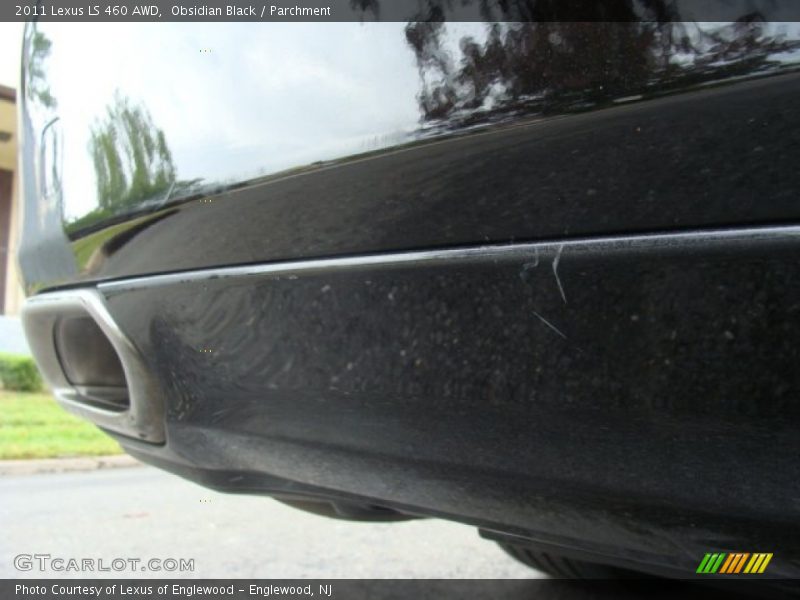 Obsidian Black / Parchment 2011 Lexus LS 460 AWD
