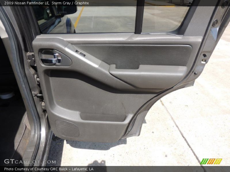 Storm Gray / Graphite 2009 Nissan Pathfinder LE