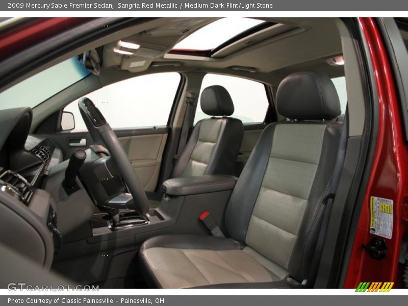  2009 Sable Premier Sedan Medium Dark Flint/Light Stone Interior