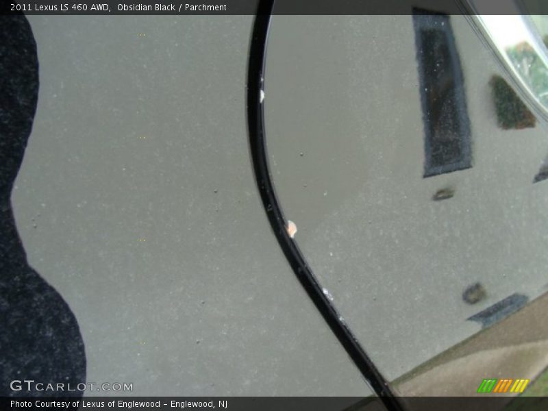 Obsidian Black / Parchment 2011 Lexus LS 460 AWD