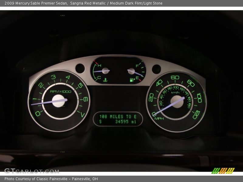  2009 Sable Premier Sedan Premier Sedan Gauges