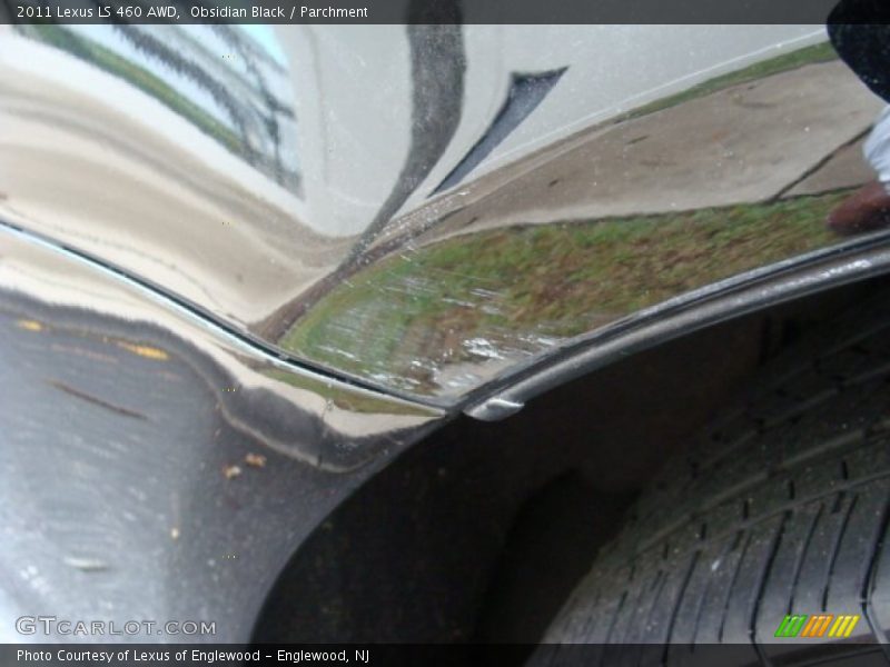 Obsidian Black / Parchment 2011 Lexus LS 460 AWD