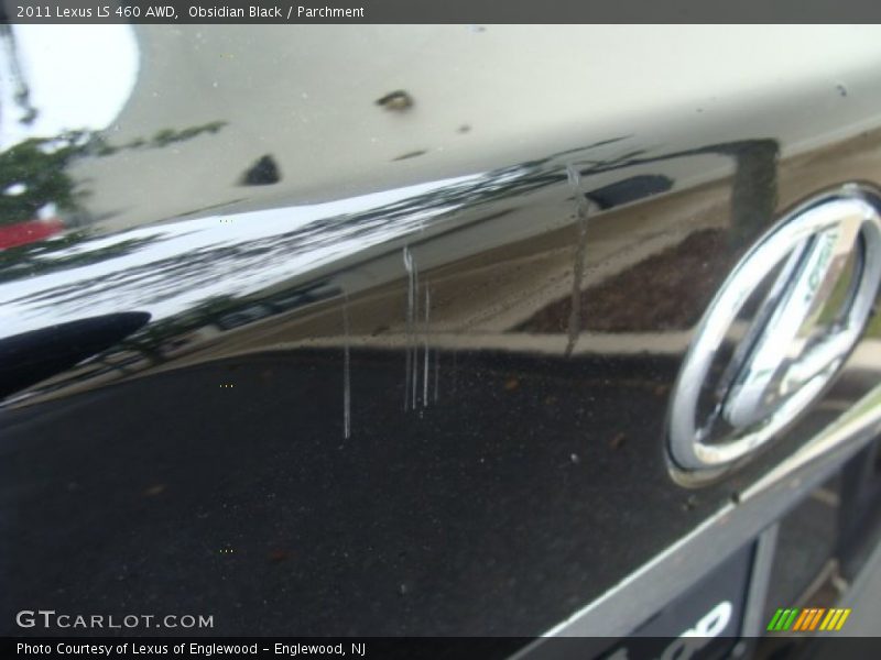 Obsidian Black / Parchment 2011 Lexus LS 460 AWD