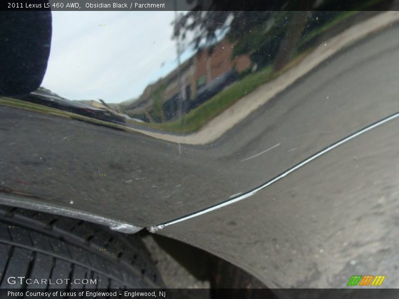 Obsidian Black / Parchment 2011 Lexus LS 460 AWD