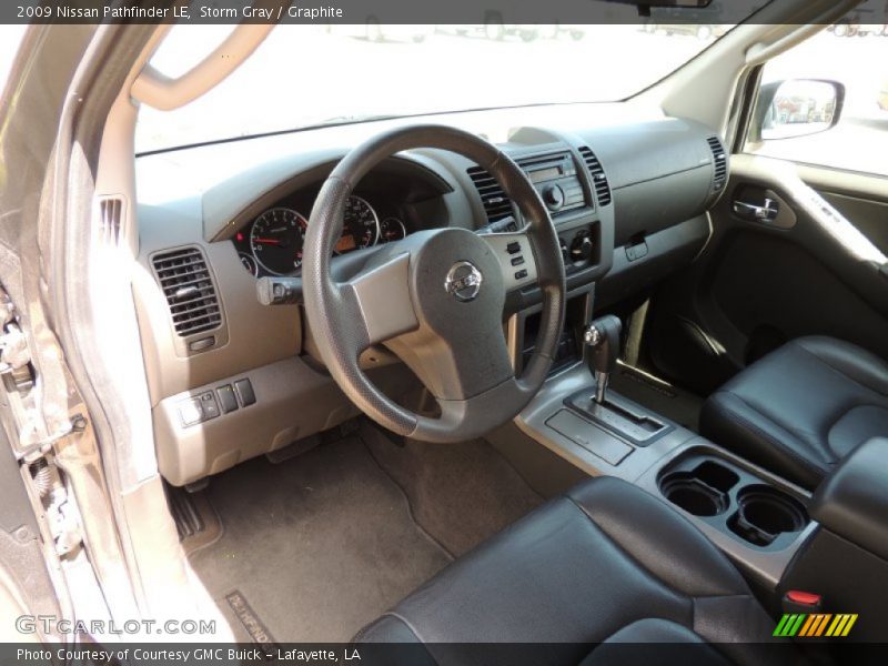 Storm Gray / Graphite 2009 Nissan Pathfinder LE