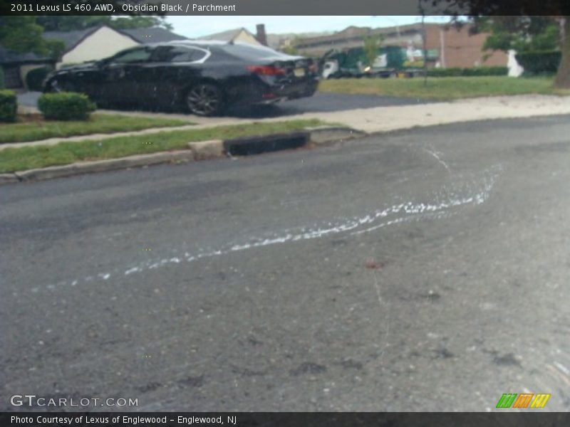 Obsidian Black / Parchment 2011 Lexus LS 460 AWD
