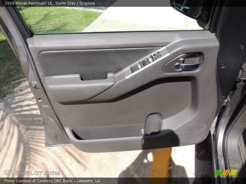 Storm Gray / Graphite 2009 Nissan Pathfinder LE