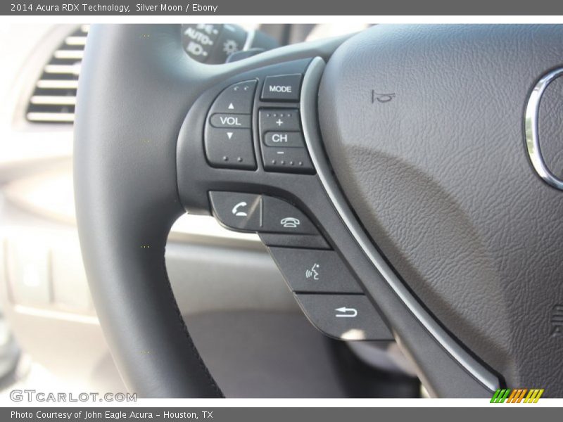 Silver Moon / Ebony 2014 Acura RDX Technology