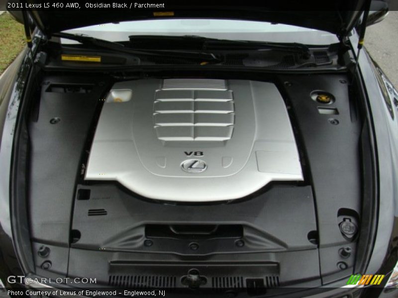 Obsidian Black / Parchment 2011 Lexus LS 460 AWD