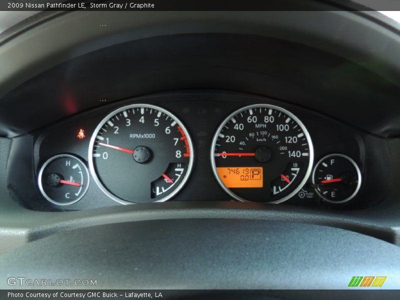 Storm Gray / Graphite 2009 Nissan Pathfinder LE
