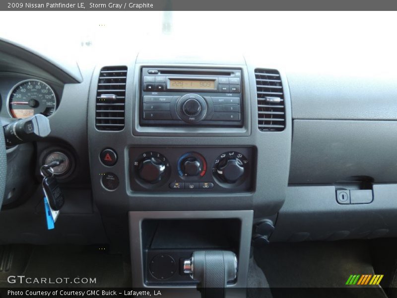 Storm Gray / Graphite 2009 Nissan Pathfinder LE